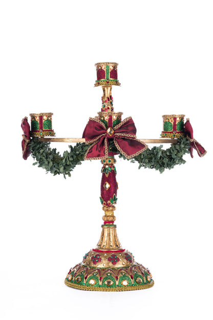 Katherine's Collection Christmas Castle Candelabra