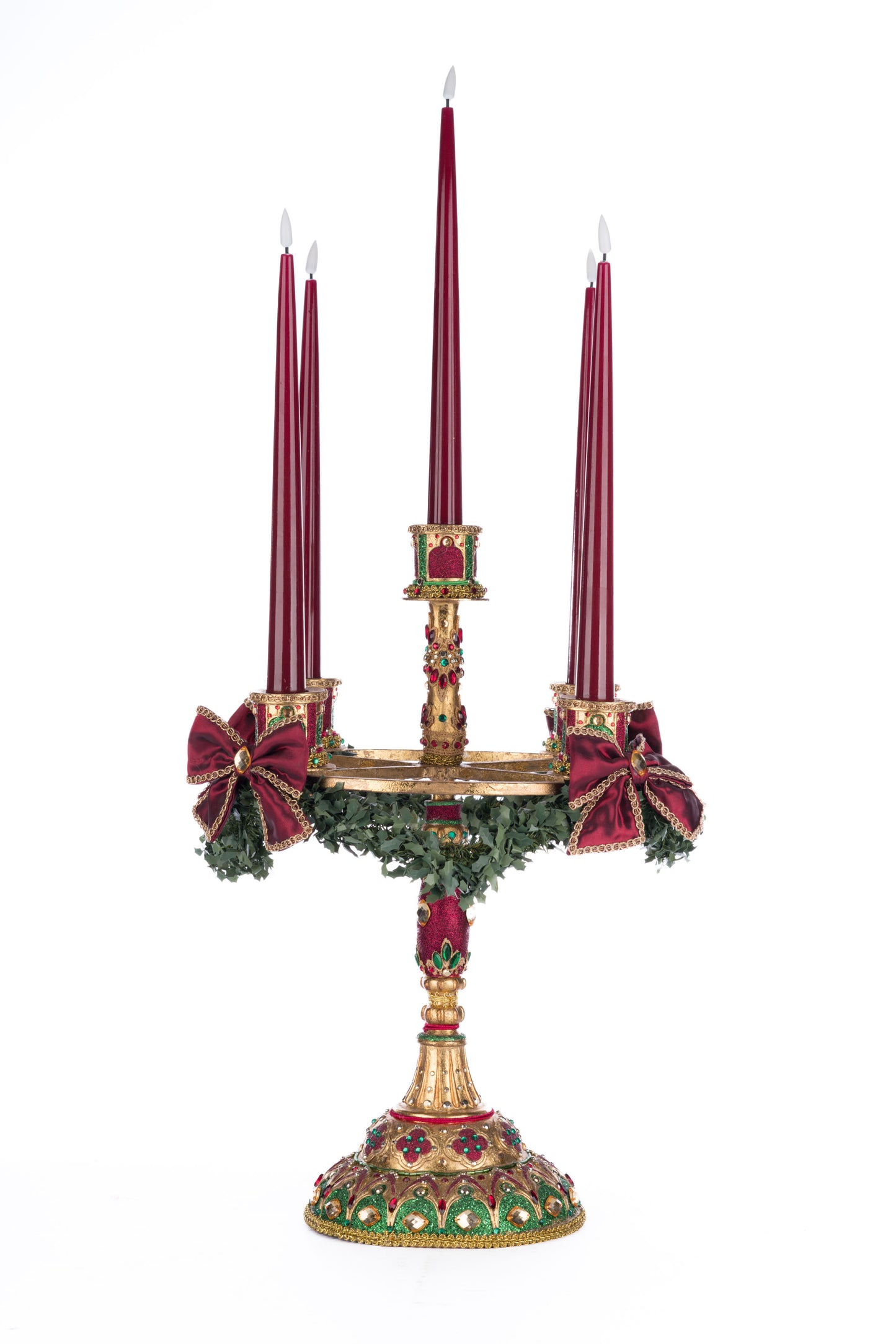 Katherine's Collection Christmas Castle Candelabra