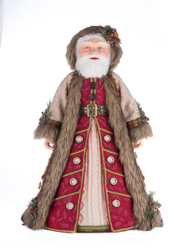 Katherine's Collection North Country Advent Santa Doll