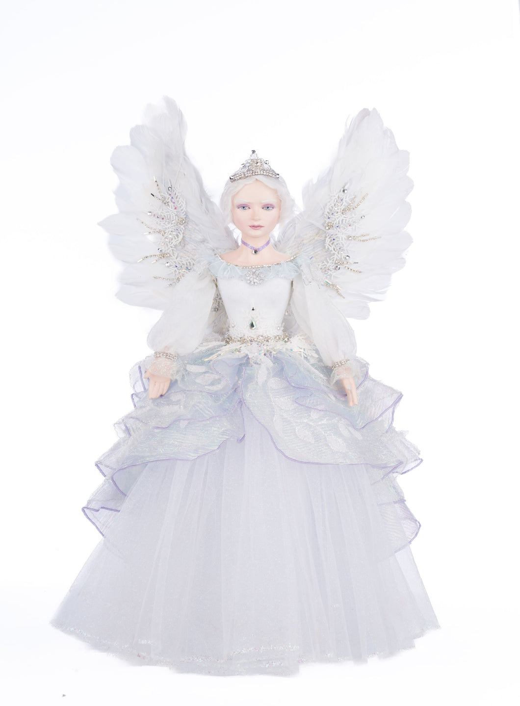 Katherine's Collection Crystalline Angel Tree Topper