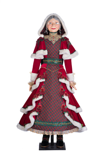 Katherine's Collection Merry Magic Life Size Mrs. Claus