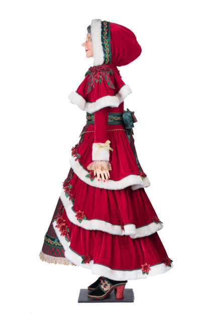 Katherine's Collection Merry Magic Life Size Mrs. Claus