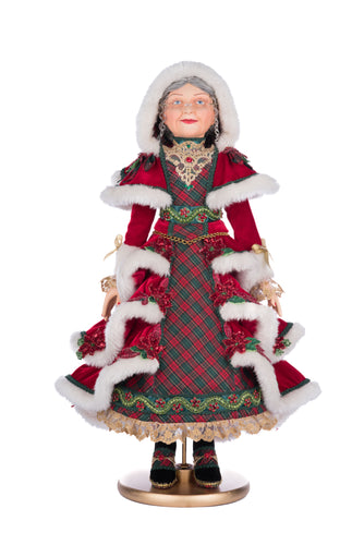 Katherine's Collection Merry Magic Mrs. Claus Doll 24-Inch