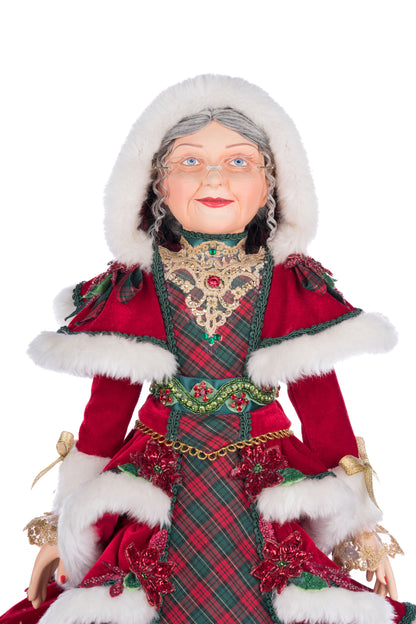 Katherine's Collection Merry Magic Mrs. Claus Doll 24-Inch