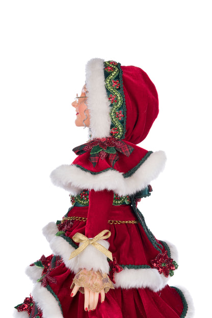 Katherine's Collection Merry Magic Mrs. Claus Doll 24-Inch