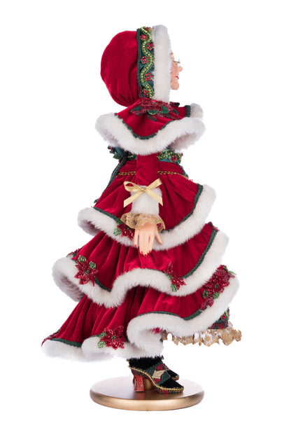 Katherine's Collection Merry Magic Mrs. Claus Doll 24-Inch