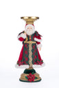 Katherine's Collection Holiday Magic Santa Candlestick