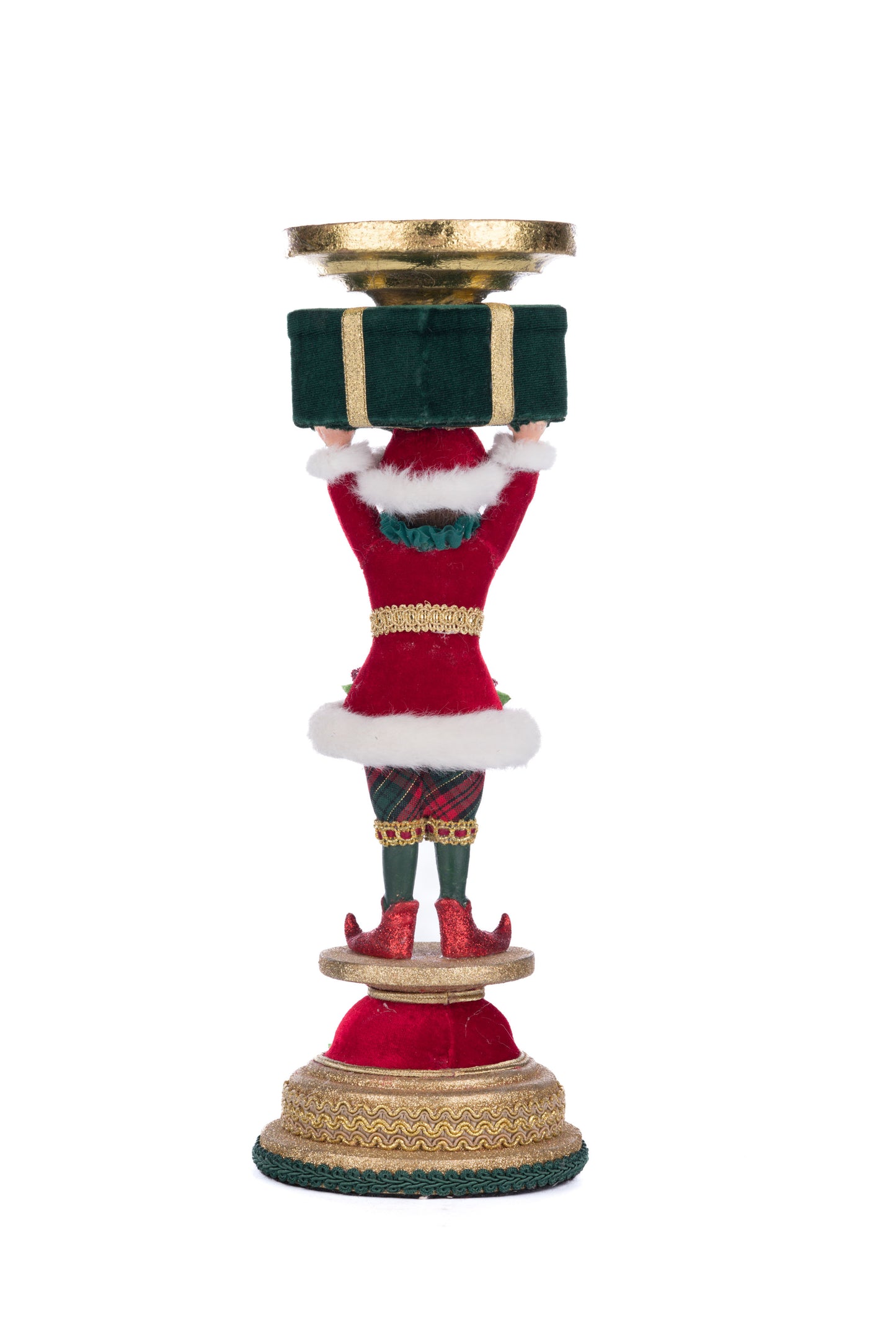 Katherine's Collection Holiday Magic Elf Candlestick