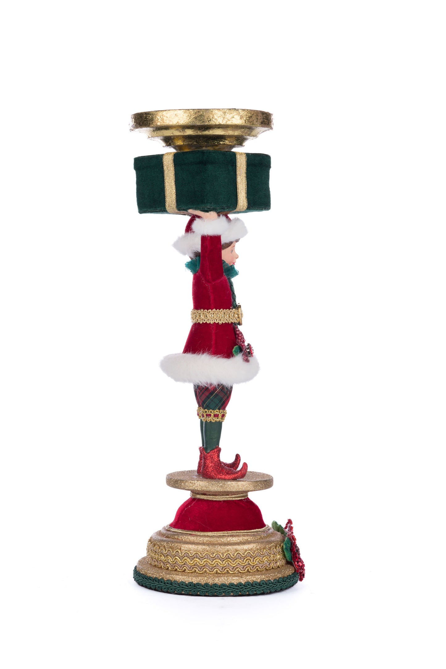 Katherine's Collection Holiday Magic Elf Candlestick