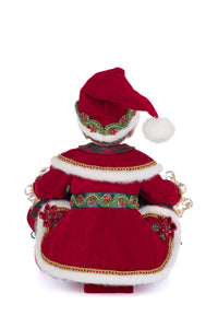 Katherine's Collection Elf Holding Gift Candy Bowl