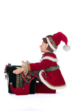 Load image into Gallery viewer, Katherine&#39;s Collection Elf Holding Gift Candy Bowl