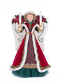 Katherine's Collection Penelope Poinsettia Angel Tree Topper