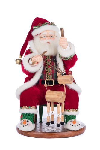 Katherine's Collection Holiday Magic Santa With Marionette
