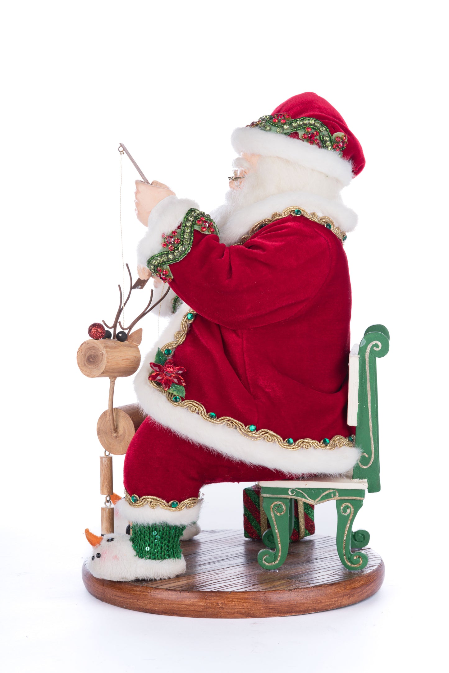 Katherine's Collection Holiday Magic Santa With Marionette