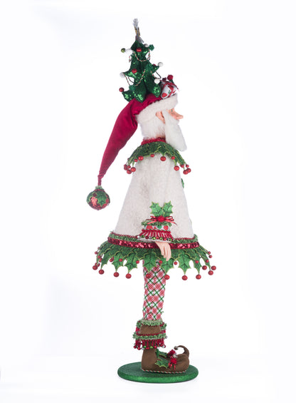 Katherine's Collection Papa Winterberry Santa Doll