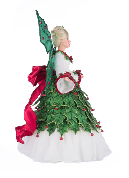 Katherine's Collection Holly Berry Fairy Tree Topper