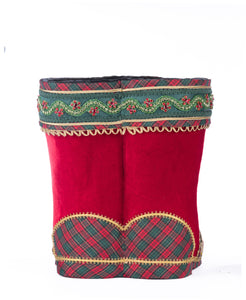 Katherine's Collection Holiday Magic Tabletop Boots – Red