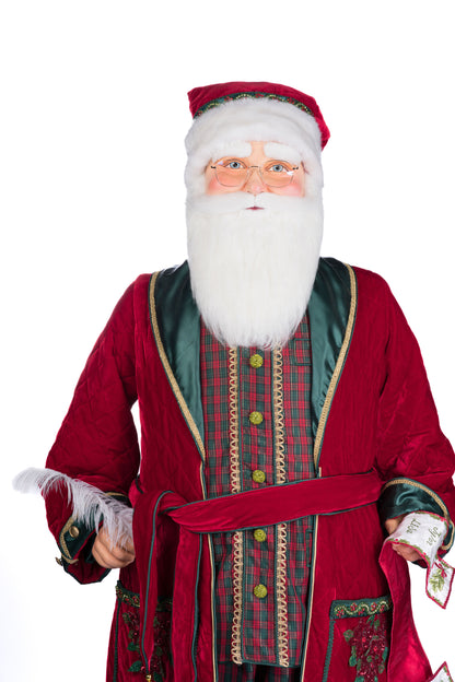 Katherine's Collection Holiday Magic Sweet Dreams Santa Doll Life Size