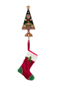 Katherine's Collection Christmas Castle Stocking Holder