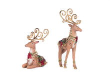Load image into Gallery viewer, Katherine&#39;s Collection Holiday Magic Deer Set of 2