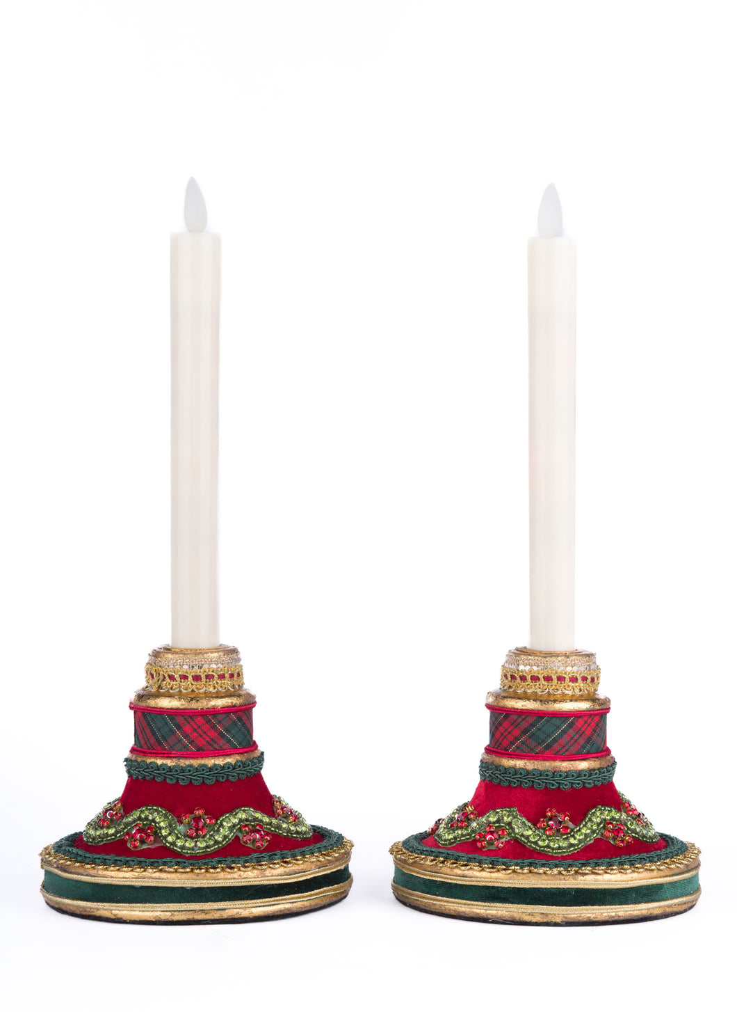 Katherine's Collection Holiday Magic Candle Sticks Set Of 2