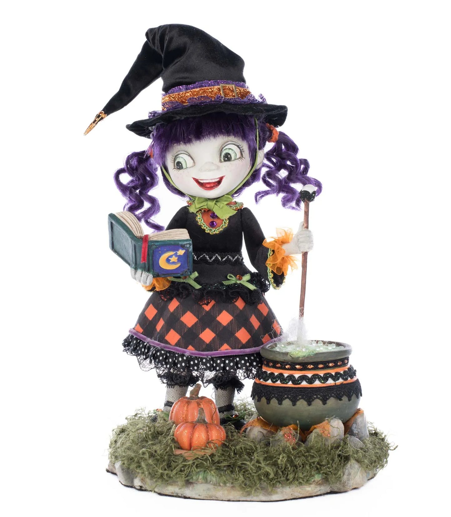 Katherine's Collection Poppy Broomson Witch Tabletop