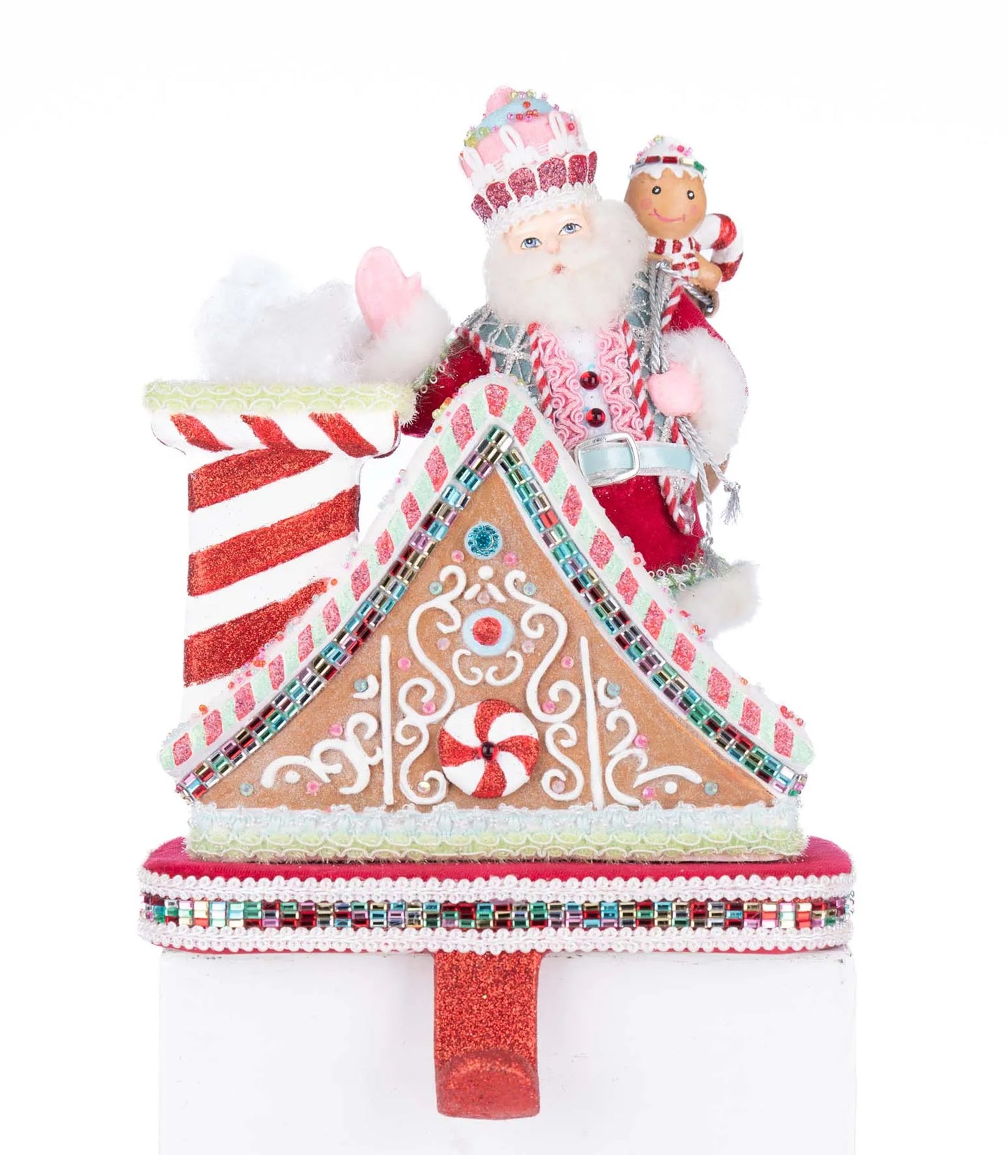 Katherine's Collection Sweet Delights Santa Stocking Holder