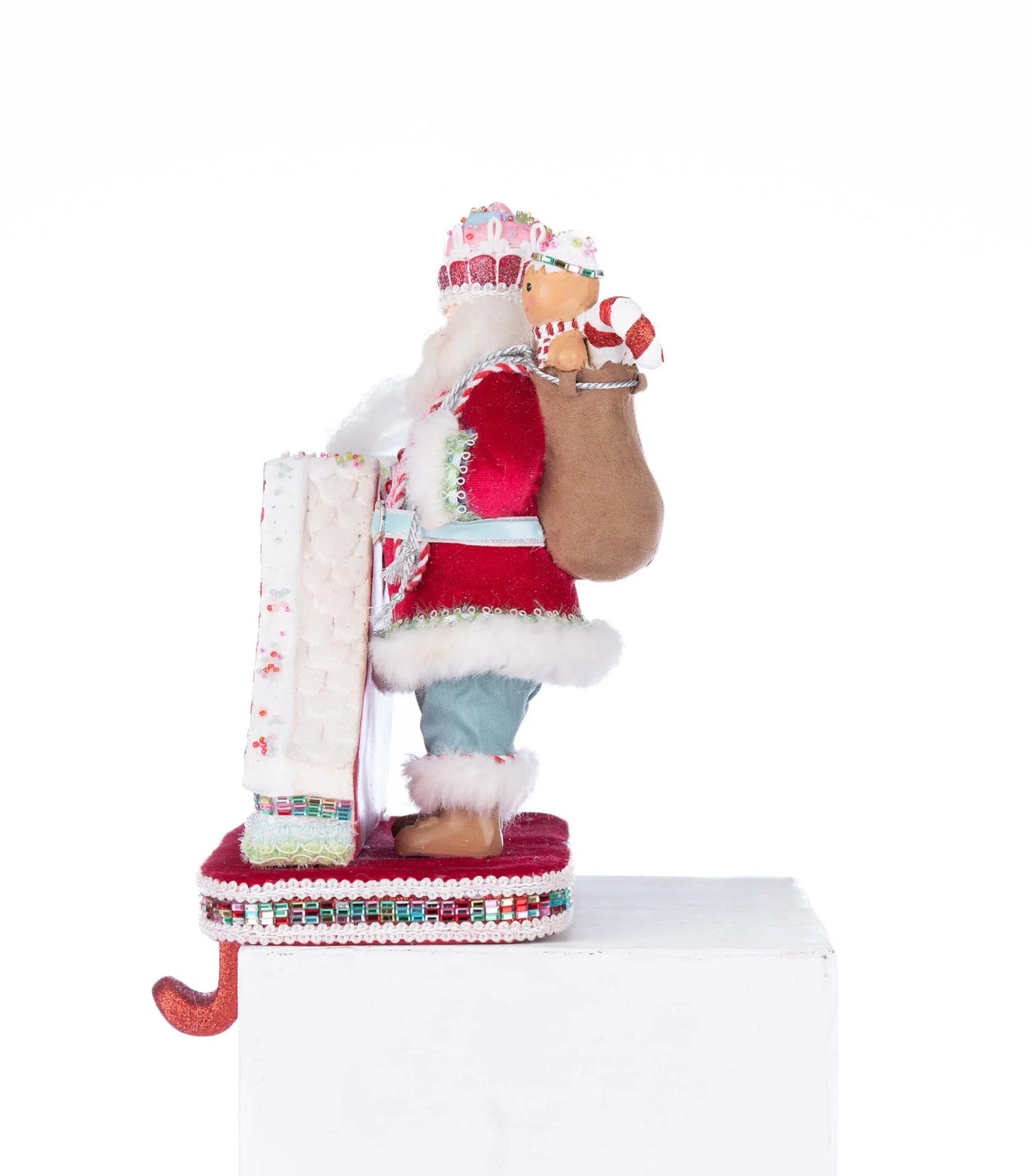 Katherine's Collection Sweet Delights Santa Stocking Holder