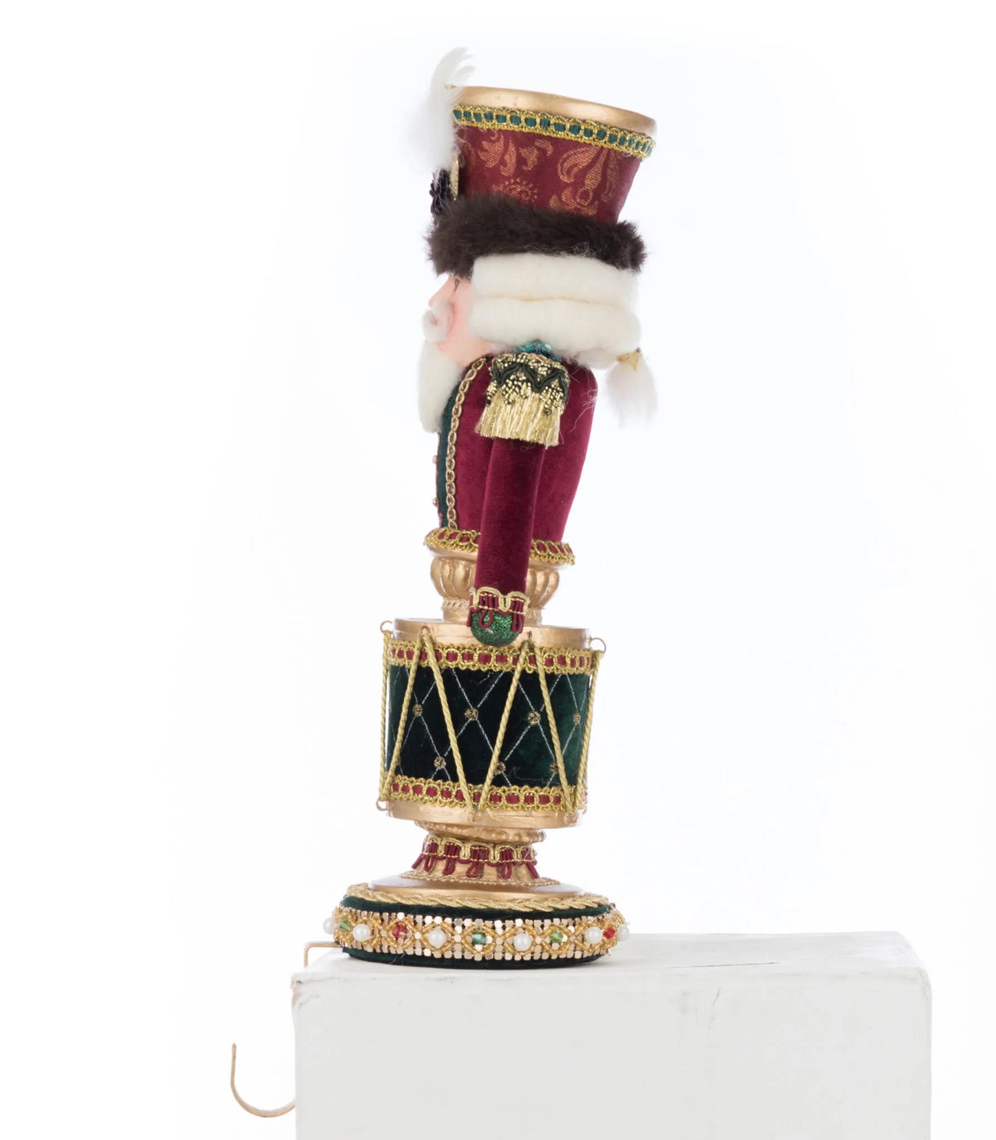 Katherine's Collection Winter Balsam Nutcracker Stocking Holder