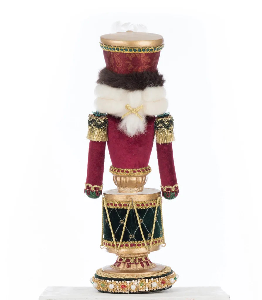 Katherine's Collection Winter Balsam Nutcracker Stocking Holder