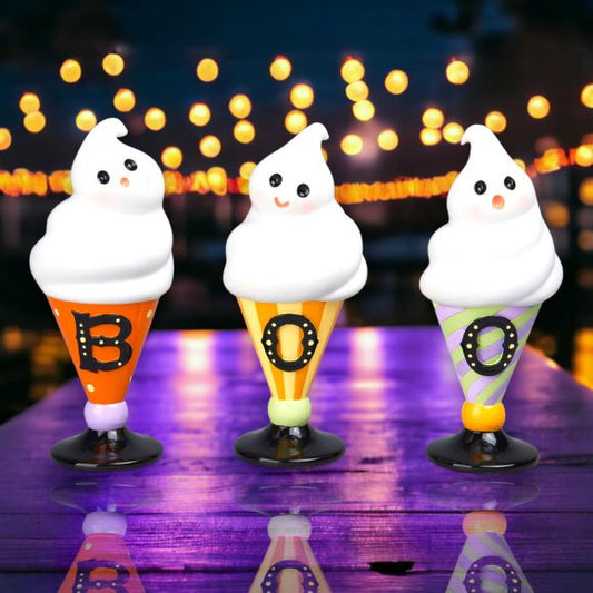 3 Asst BOO Ghost Desserts