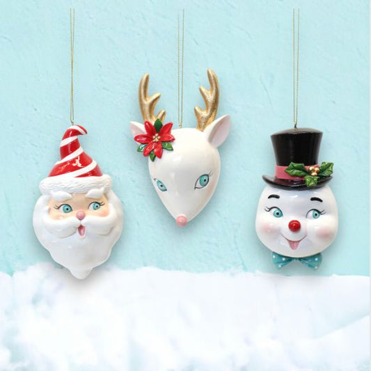 Christmas Retro Character Ornament