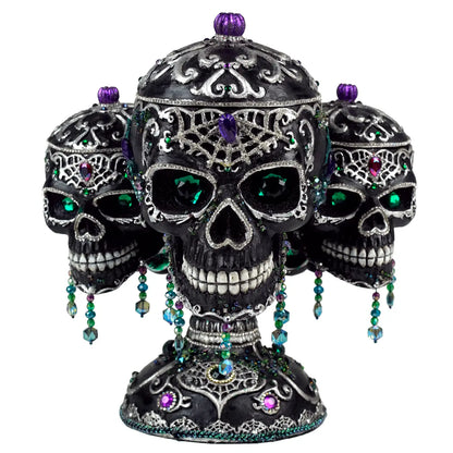 Tri-Skull Candy Bowls by Katherines Collection