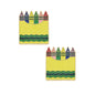 Crayon Box Enamel Stud Earrings in Multi