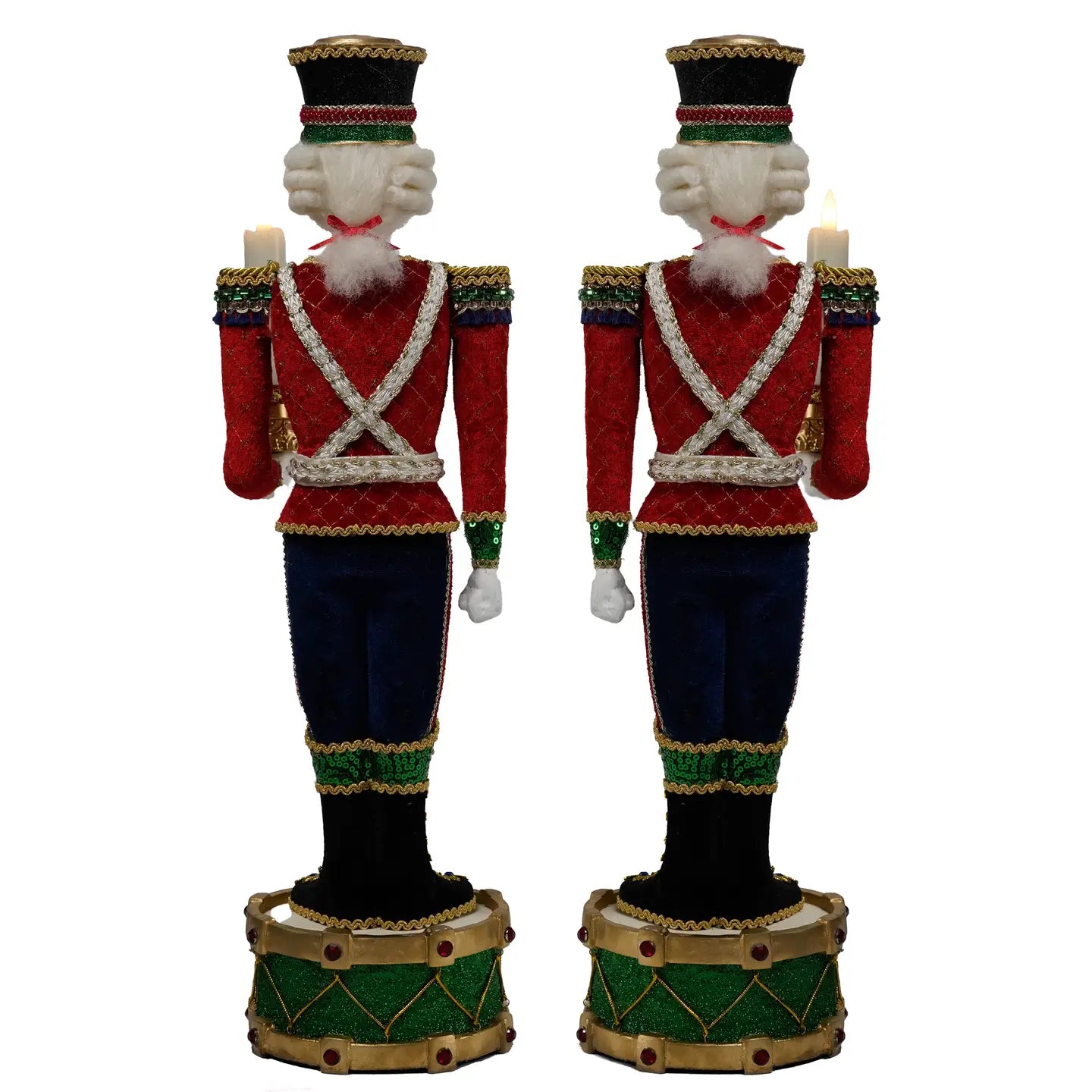 Toy Soldier Candle Holder Assortment of 2 by Katherine's Collection