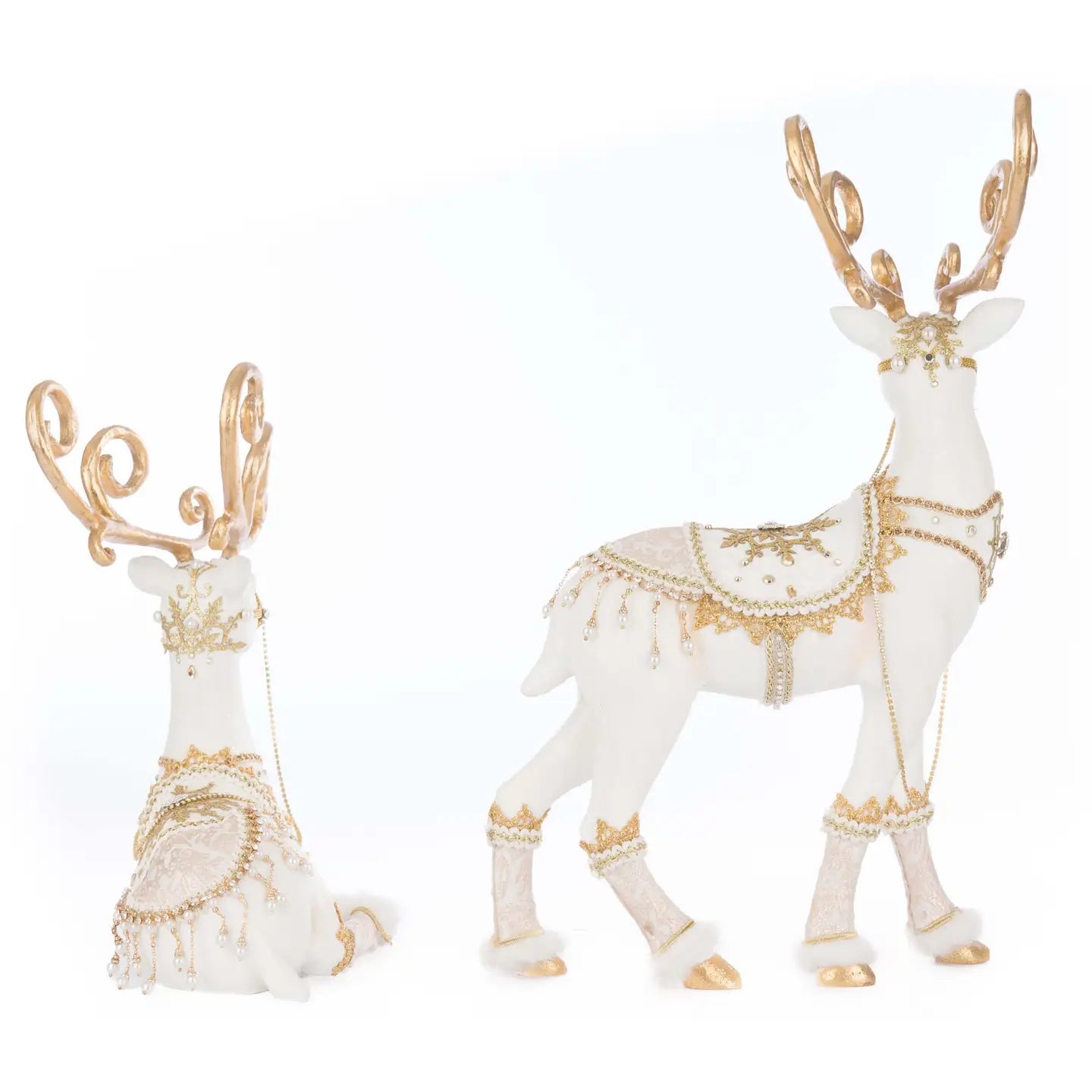 Bells of Brilliance Deer Assortment of 2 by Katherine's Collection