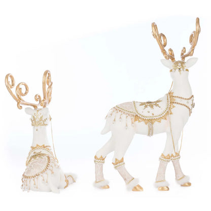 Bells of Brilliance Deer Assortment of 2 by Katherine's Collection