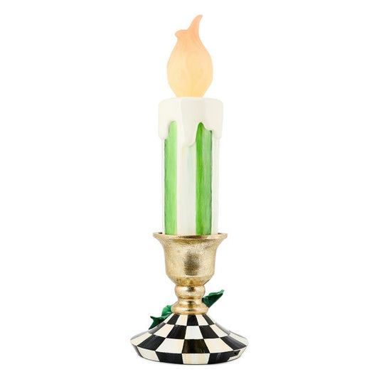 Check It Out Illuminated Small Trophy Candle