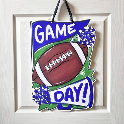 Game Day Customizable Door Hanger