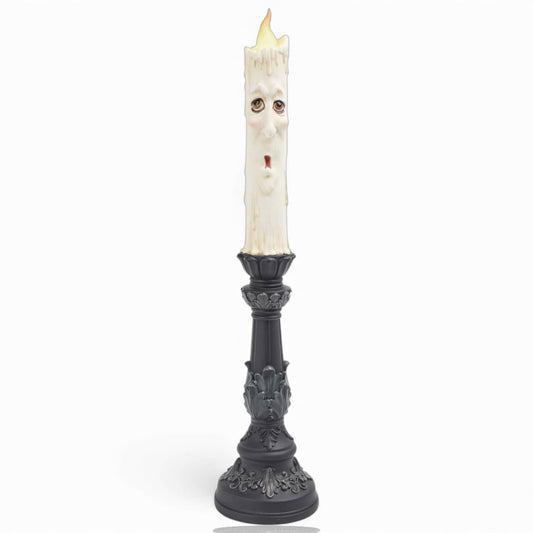 20in Spooky Face Candlestick