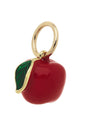 3D Enamel Apple Charm in Red