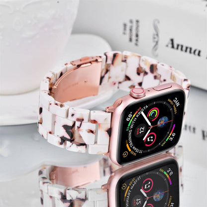 Resin Bracelet Light Weight Bands for Apple Watch: 38/40/41mm / Pink