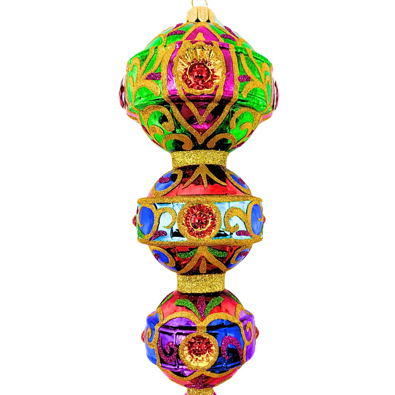 Giada Italiana Holiday Polish Glass Christmas Ornament