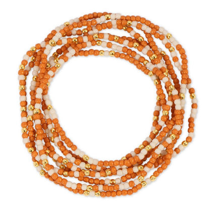 Stretch Seed Bead GAME DAY Bracelets