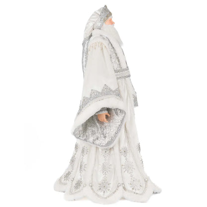 Silver Bells Santa Doll by Katherine's Collection