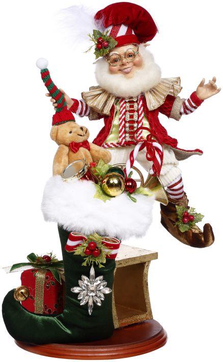 Mark Roberts Stocking Stuffing Elf Scene