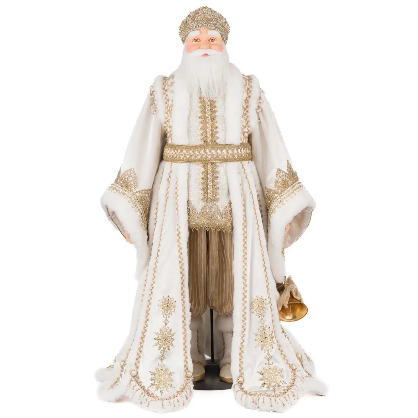 Golden Leaf Santa Doll by Katherine's Collection
