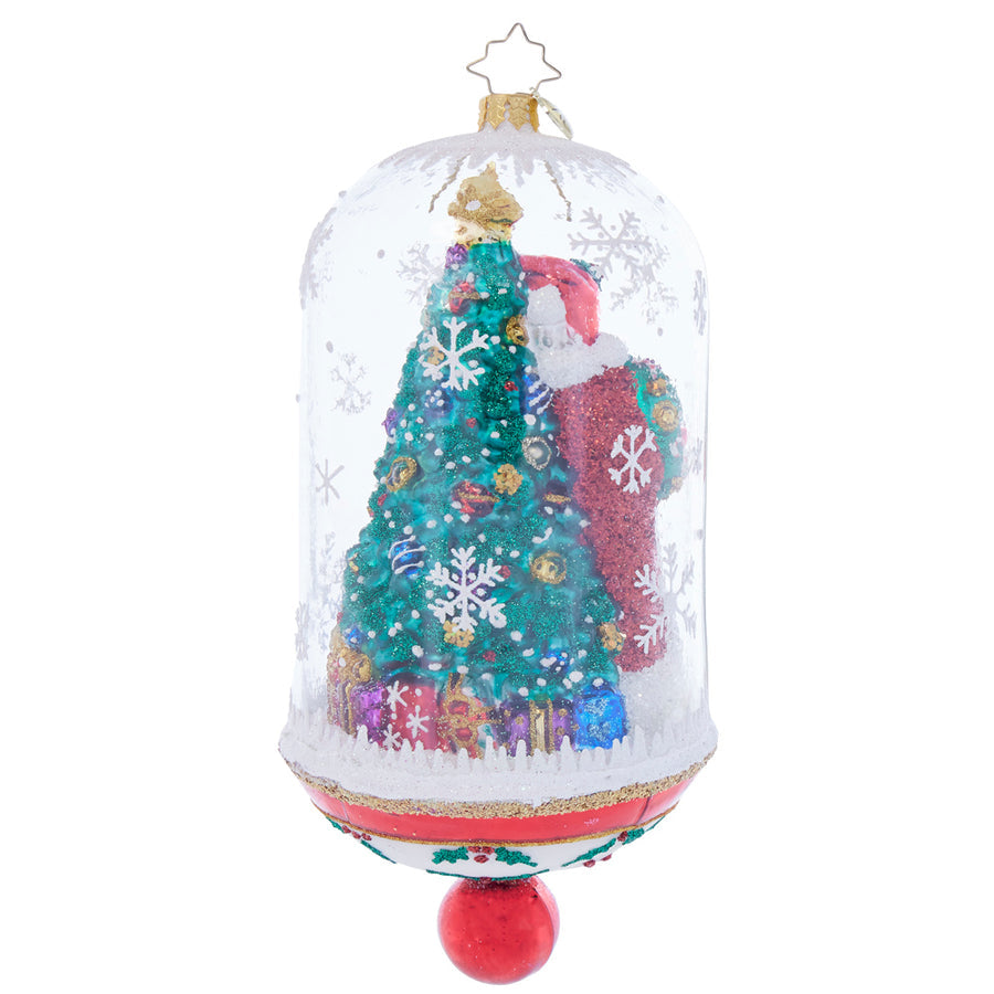 Christopher Radko Holly Holiday Dome Santa