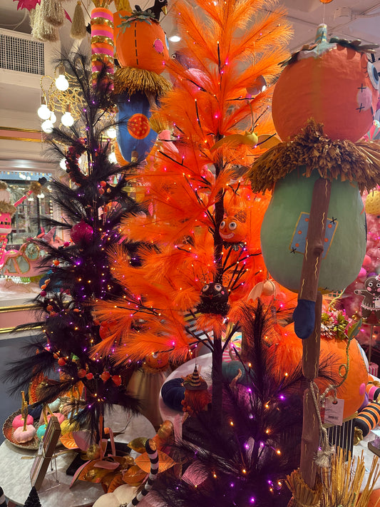 Halloween Fluffy Tree - Large - 2 Assorted