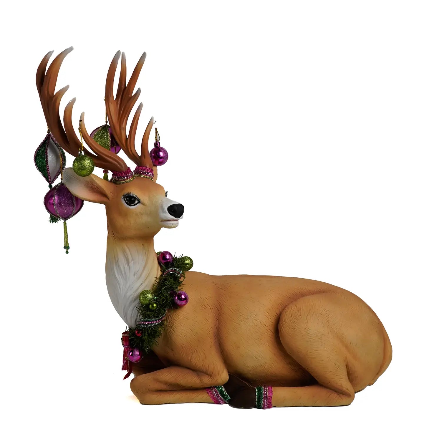 Large Sitting Deer (20in X 24in) by Katherine's Collection